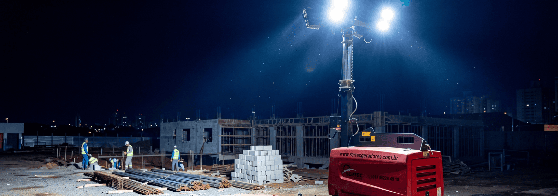 Descubra quando a torre de iluminação para locação é ideal para obras, eventos e operações noturnas com mais segurança e economia.